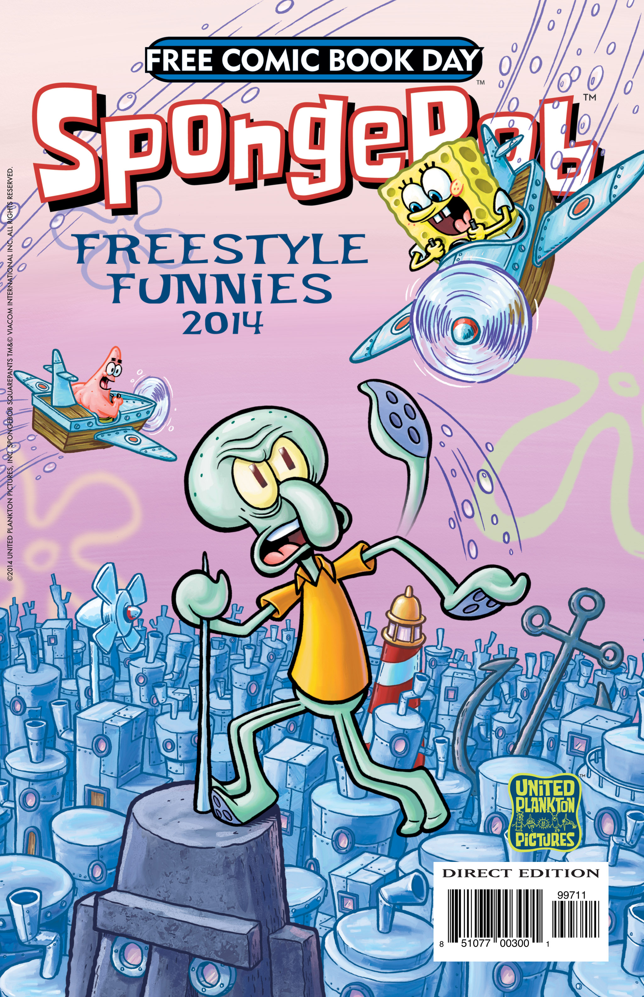 SpongeBuddy Mania - SpongeBob Comics: Free Comic Book Day 2014