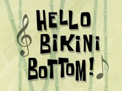 Hello Bikini Bottom!