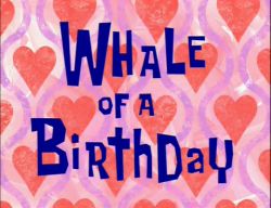 Whale of a Birthday