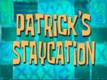 spongebob - Patrick's Staycation