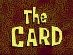 spongebob - The Card