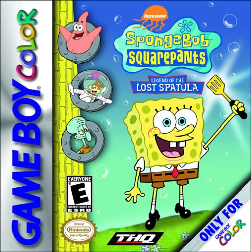 spongebob squarepants employee of the month game gameboy